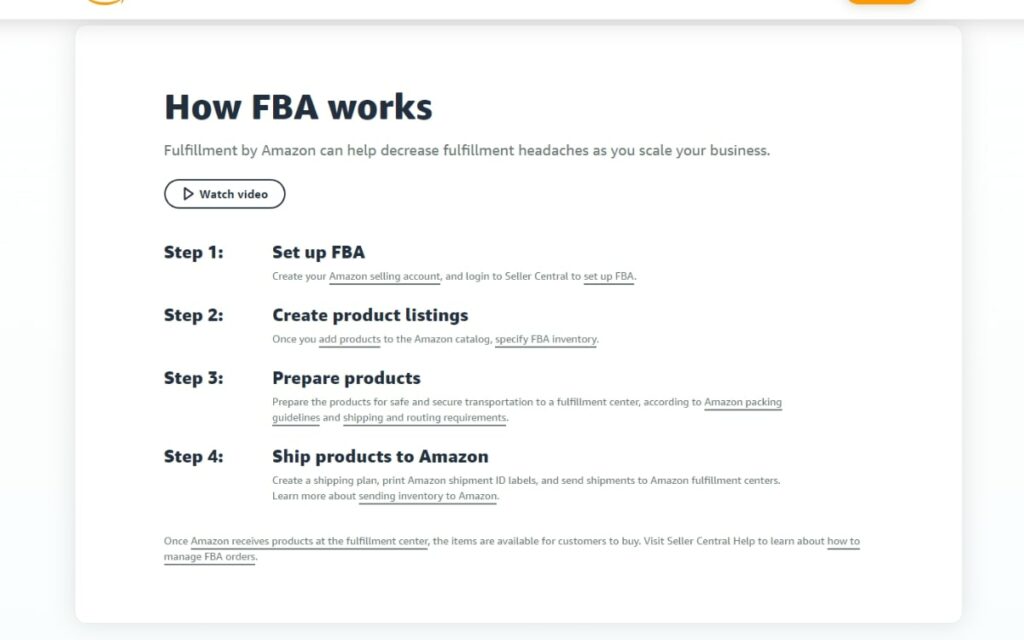 How Does FBA Work